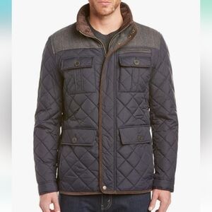 Vince Camuto Quilted Black Jacket